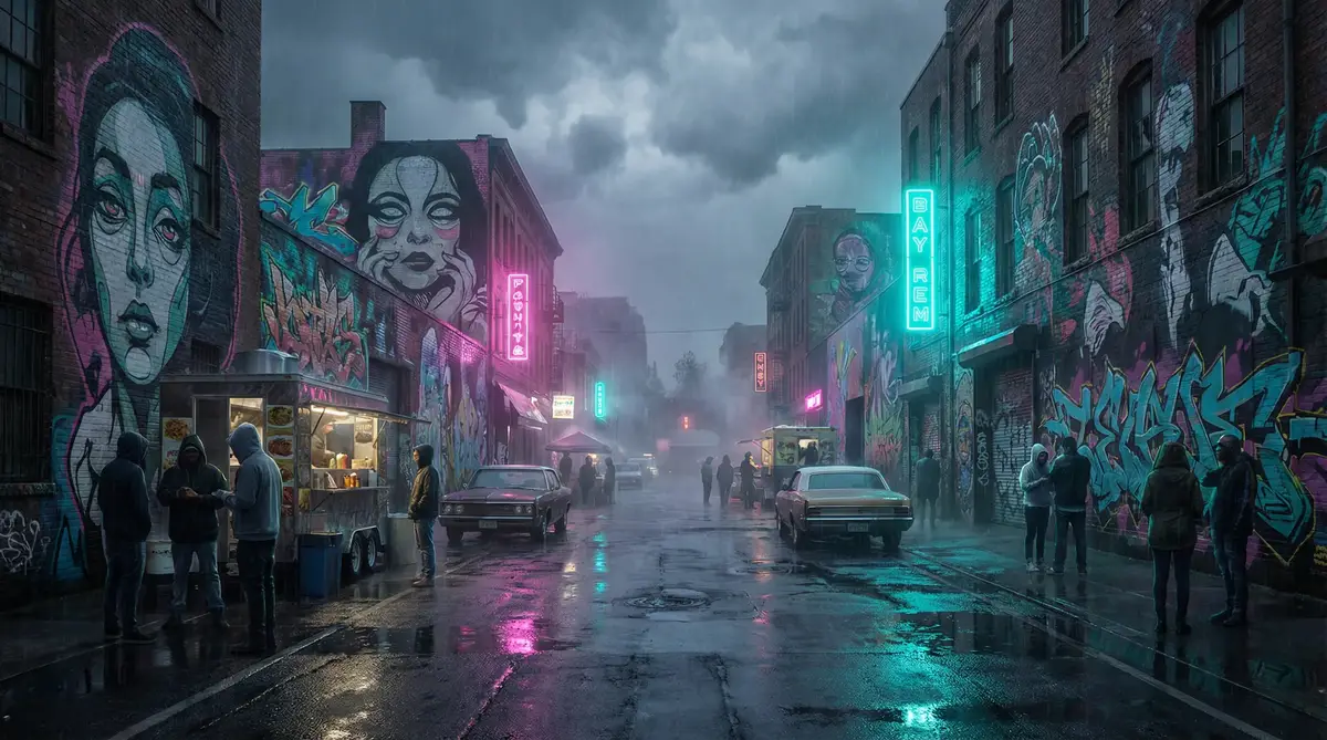 我家教授是秦守 - 雨夜壁画街